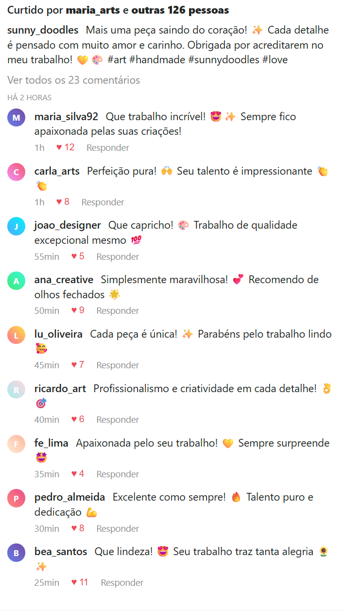 Prova Social Instagram